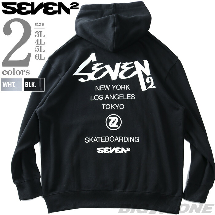 楽天市場】大きいサイズ メンズ SEVEN2 セブンツー プリント プル
