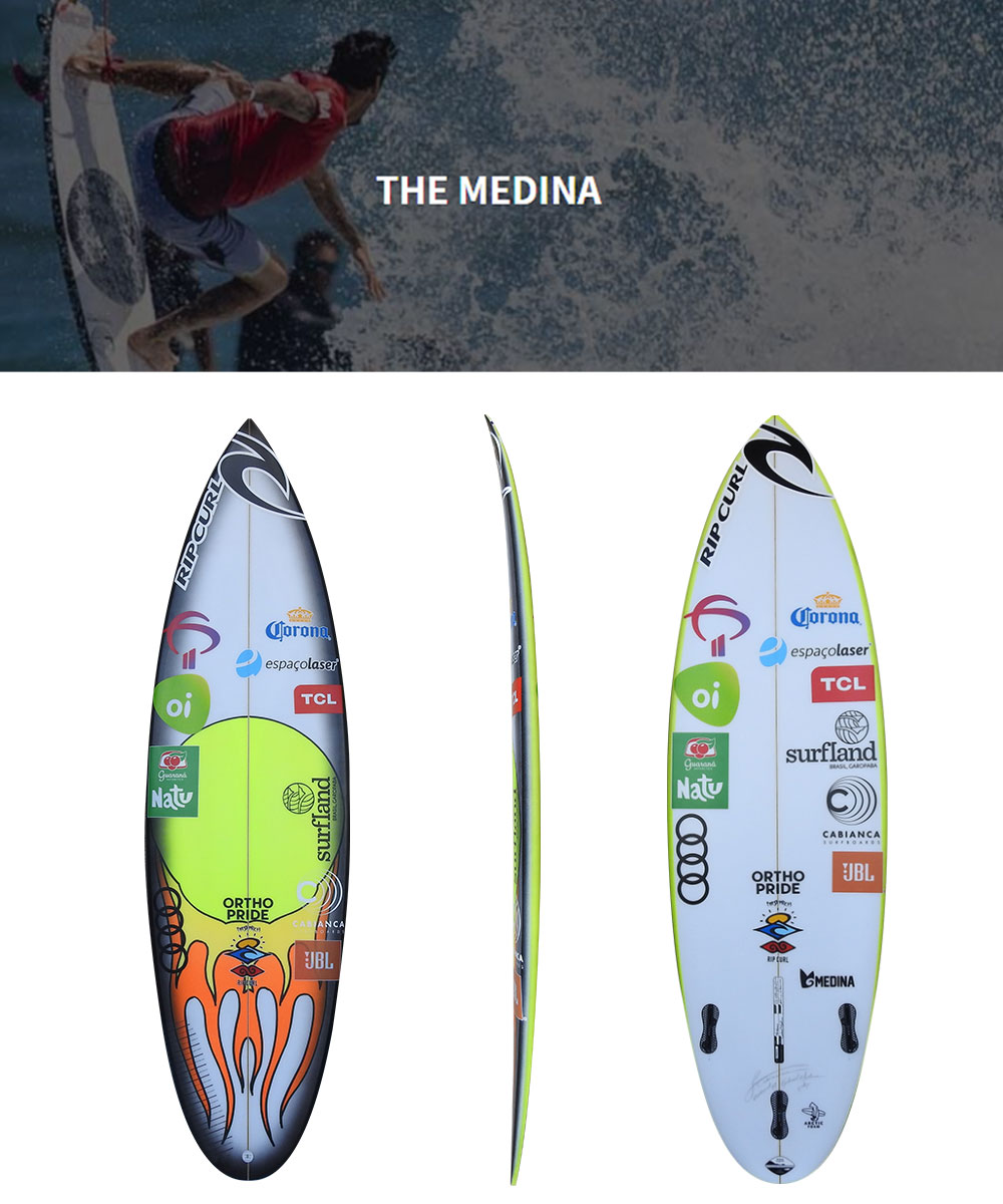 カビアンカサーフボードMEDINA 5.11 新品 湘南地区手渡し限定