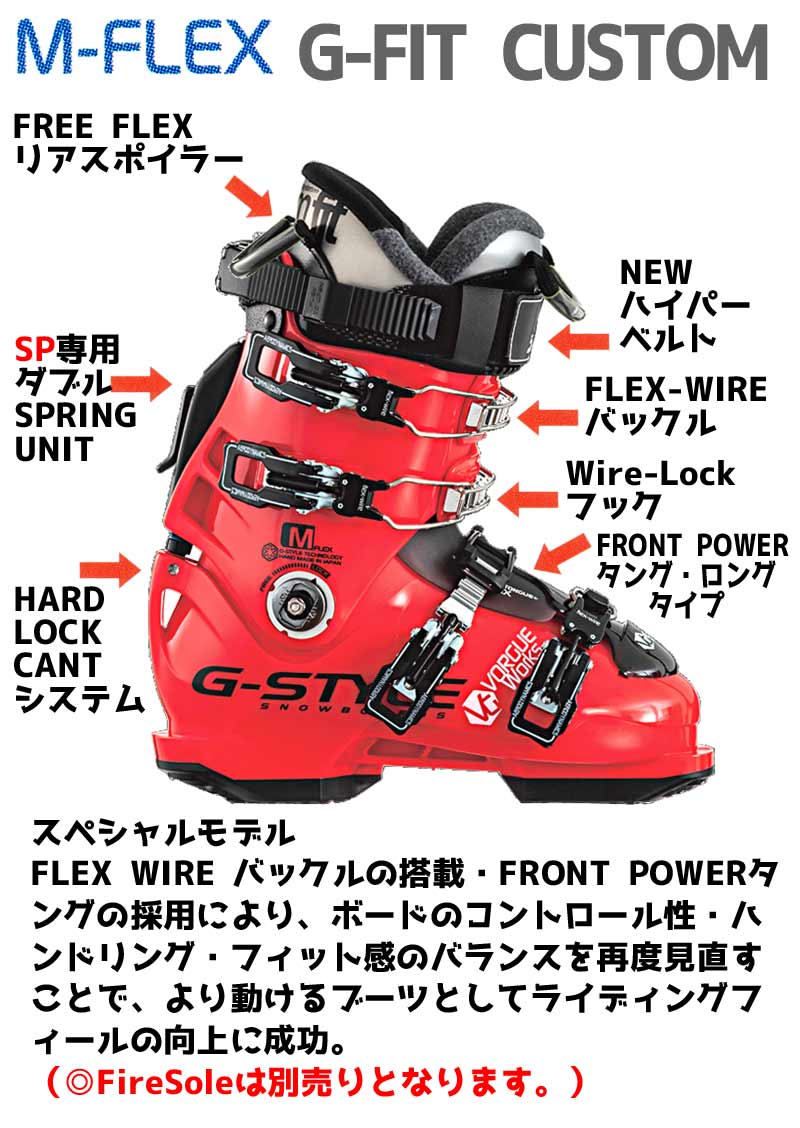 楽天市場】25-26 G-STYLE / ジースタイル VORGUE WORKS M-FLEX G-FIT