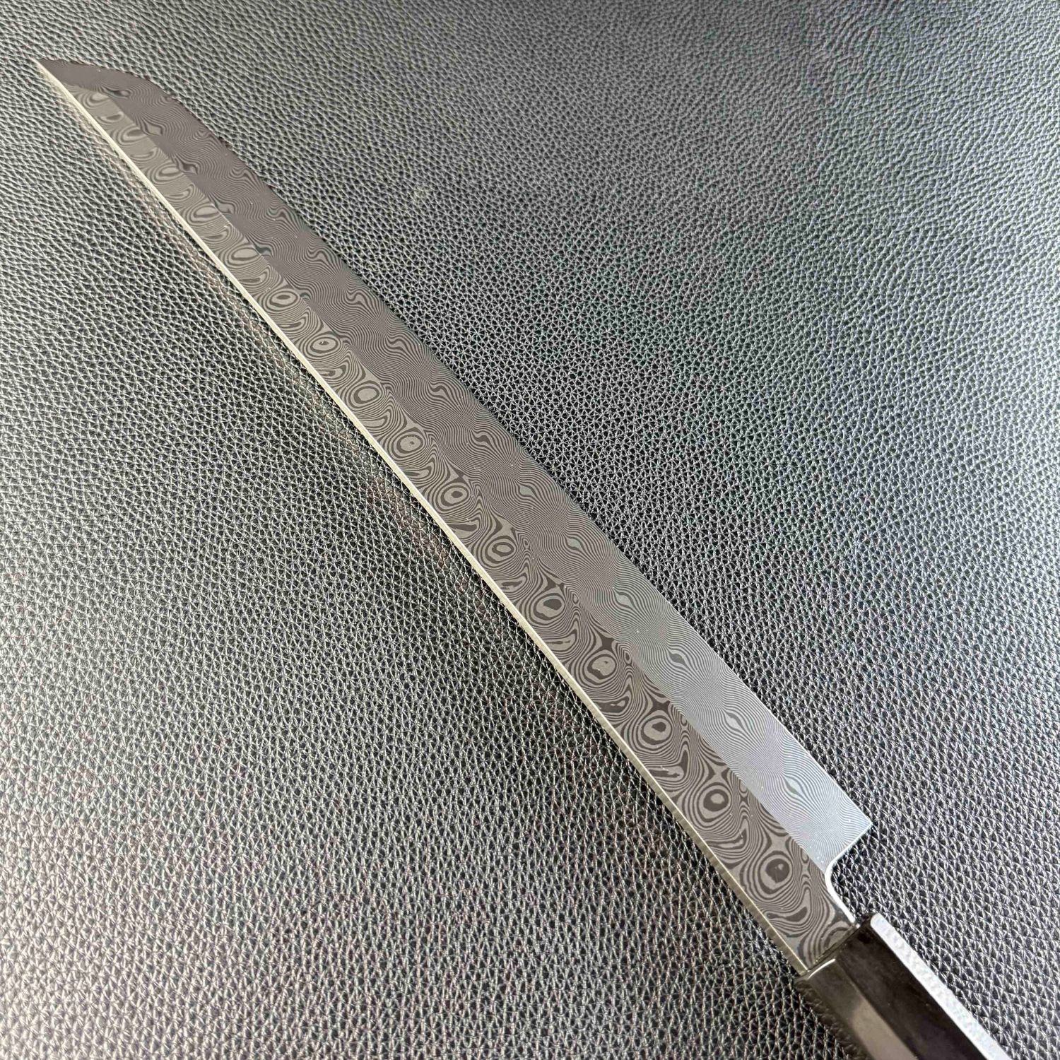 楽天市場】ダマスカス鋼 先丸柳刃包丁 尺一（刃渡り330mm） 尺（刃渡り