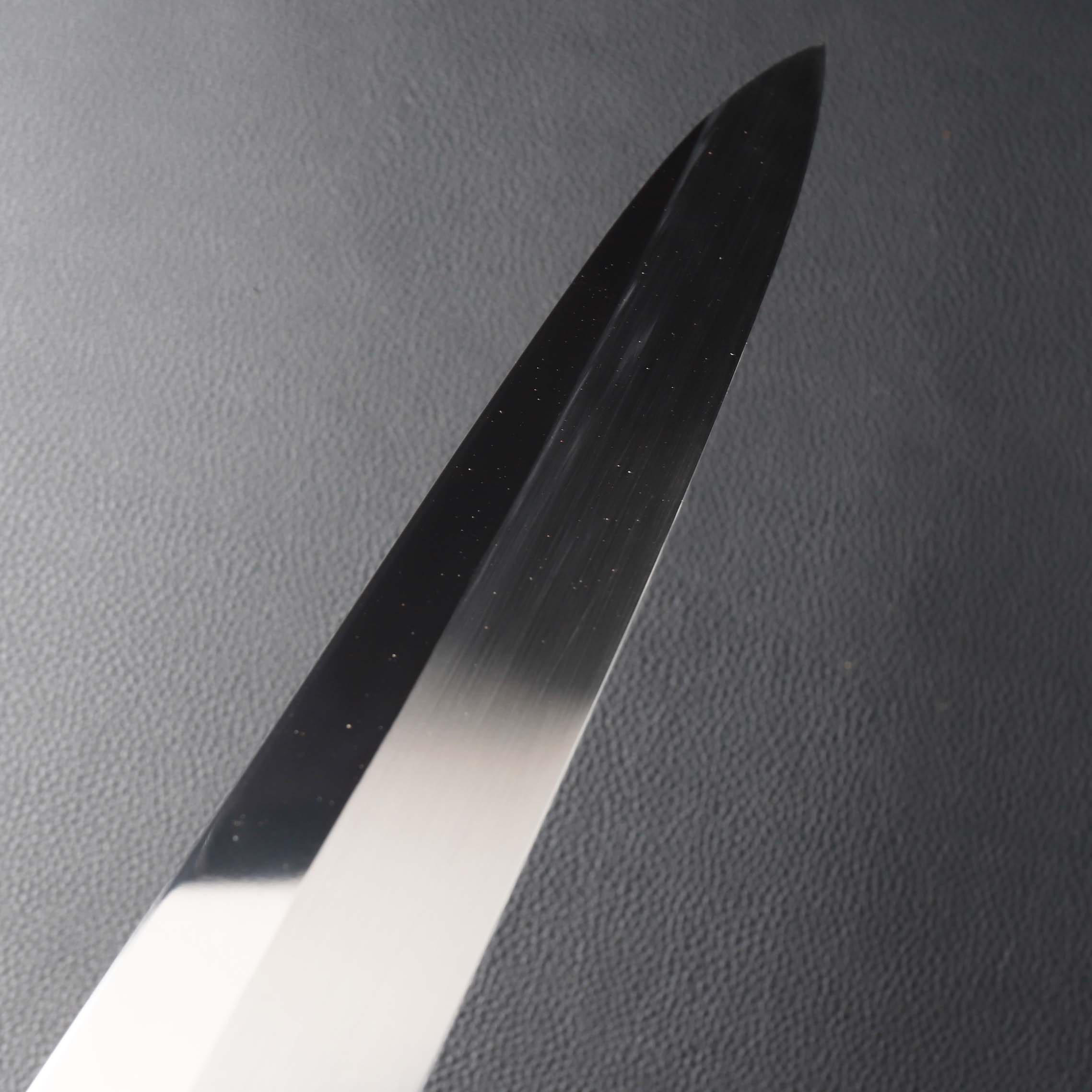 楽天市場】柳刃包丁 尺（刃渡り300mm）通常鏡面仕上げ 本刃付け 料理
