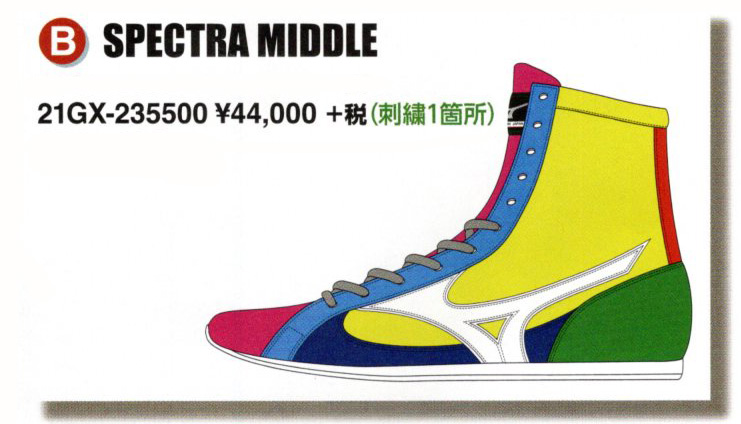 楽天市場】MIZUNO ボクシングシューズ FINISHER SPECTRA MIDネーム刺繍