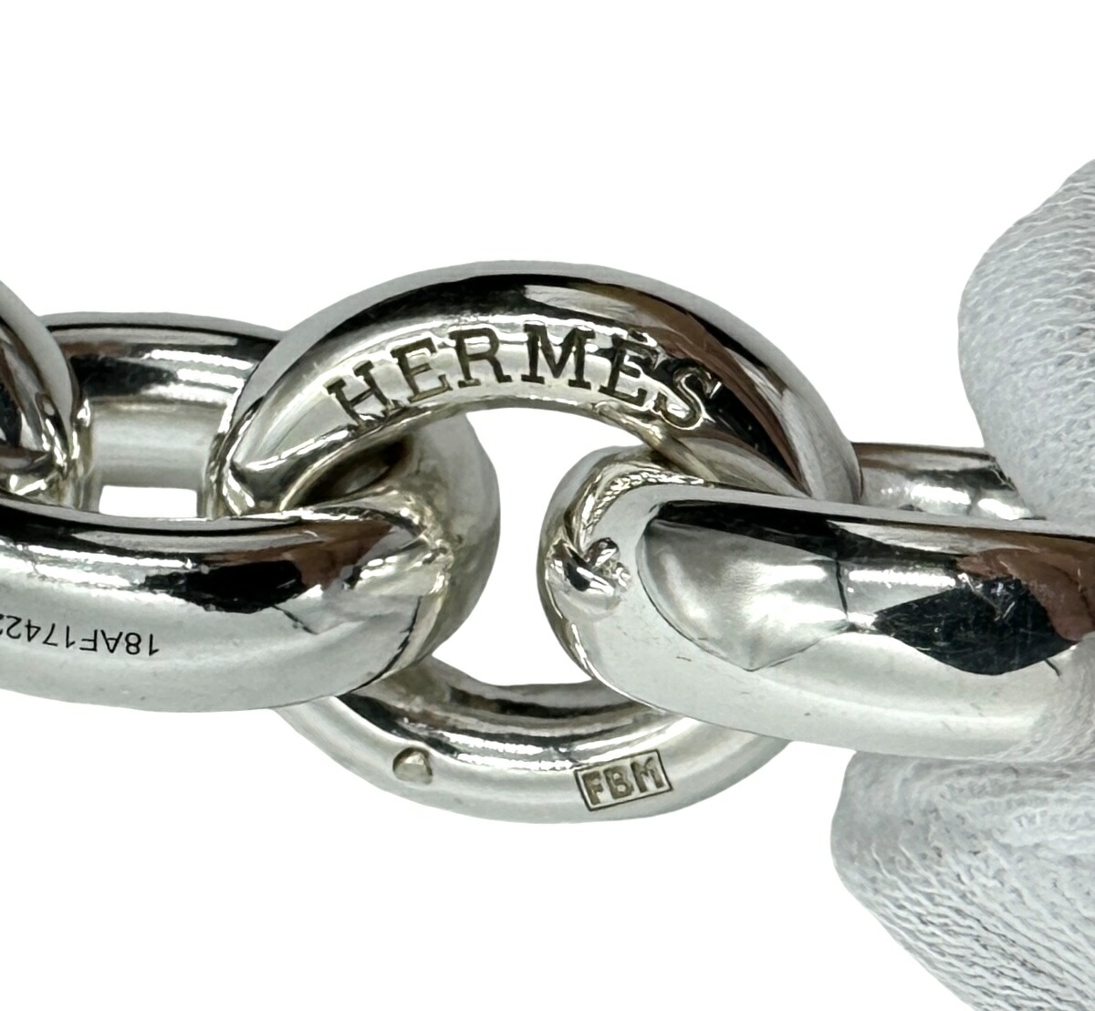 楽天市場】【美品】HERMES エルメス クレッシェンド ブレスレット