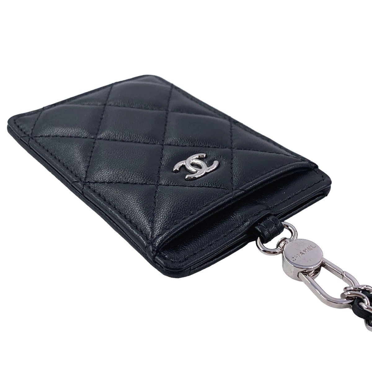 楽天市場】【中古】CHANEL シャネル マトラッセ チェーン パスケース