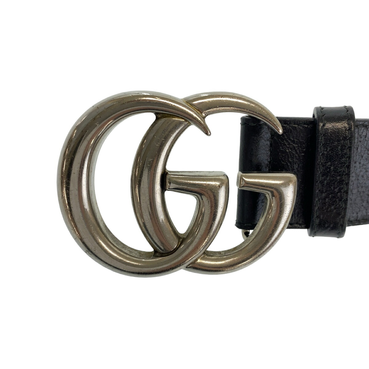 楽天市場】GUCCI グッチ マーモント GGロゴ ブラック 黒 シルバー金具