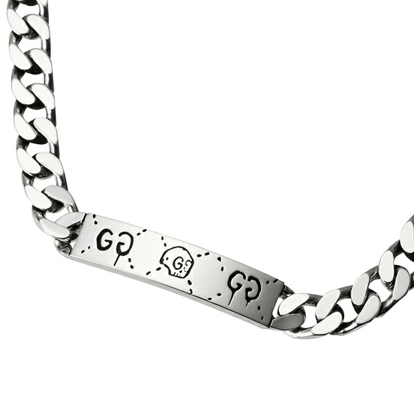 楽天市場】グッチ ブレスレット GUCCI グッチゴースト 455321 J8400