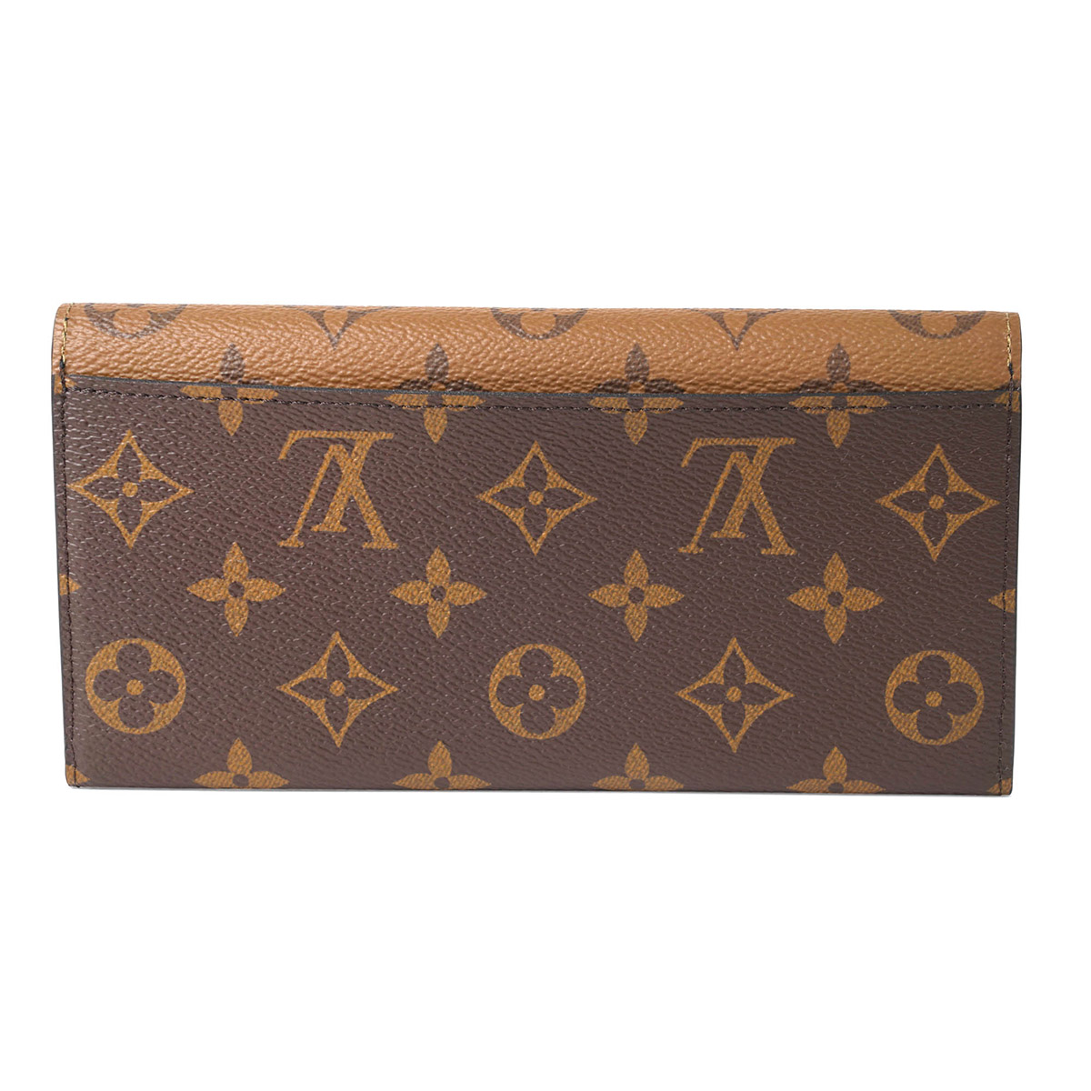 楽天市場】ルイヴィトン 長財布 Louis Vuitton モノグラム・リバース