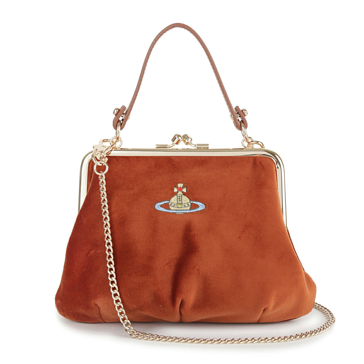 楽天市場】vivienne westwood ハンドバッグ ブラウンの通販
