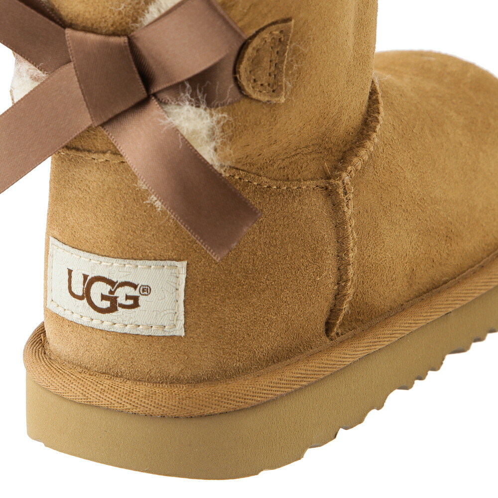 楽天市場】UGG ムートン キッズ レディース ブーツ ミニベイリーボウII