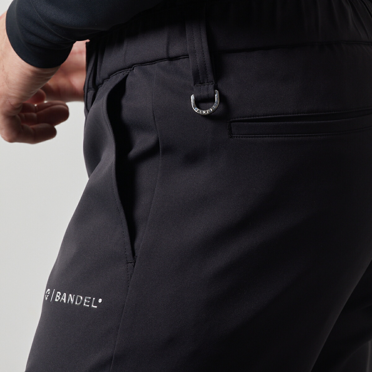 楽天市場】バンデル SIDE LOGO STRECH TAPERED PANTS テーパードパンツ