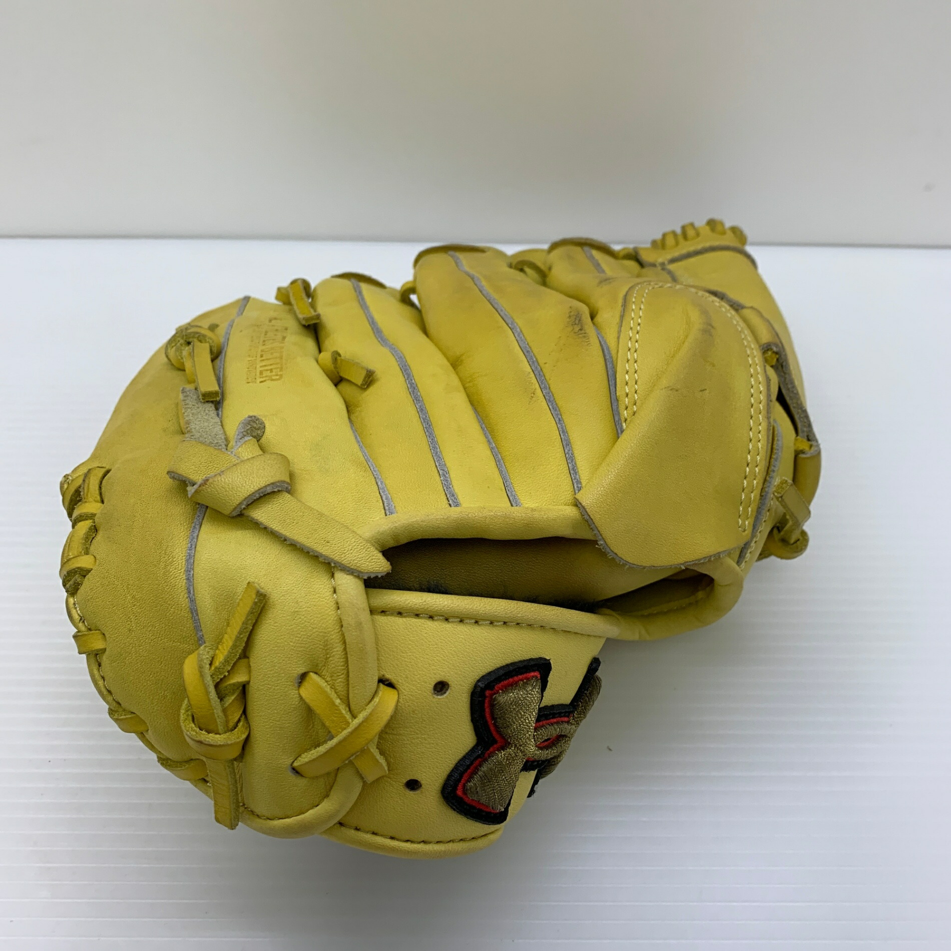 少年軟式用(外野手用)アンダーアーマー 糸井モデル風カスタムグラブ