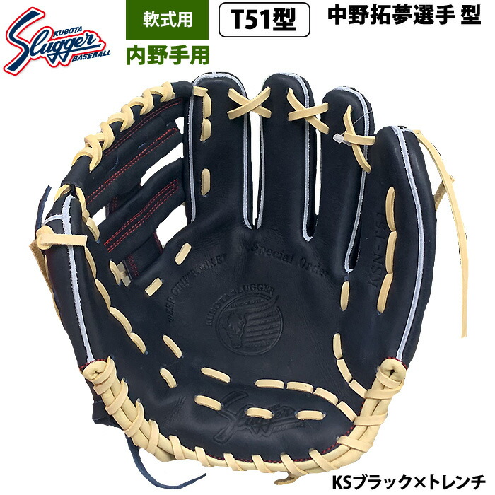 楽天市場】あす楽 限定 久保田スラッガー 野球 軟式 グラブ 内野手用