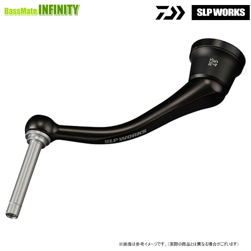 楽天市場】○ダイワ SLPワークス 25 RCS マシンカットブラックハンドル