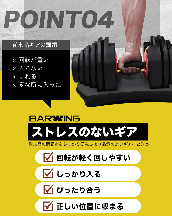楽天市場】□2/23迄 1,000円OFF□ 可変式ダンベル40kg 2個セット 17