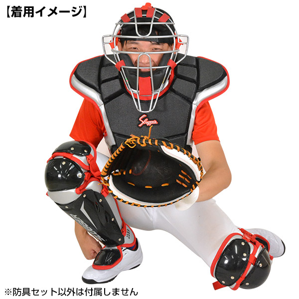 楽天市場】【3連休も毎日出荷】 軟式野球用 キャッチャー防具 3点