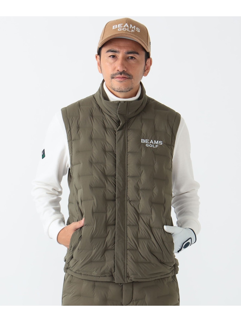 楽天市場】PURPLE LABEL / 接結ダウンベスト BEAMS GOLF PURPLE LABEL