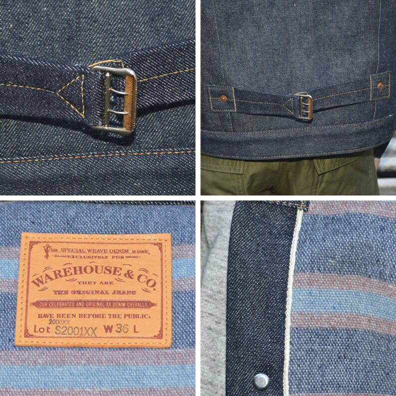 楽天市場】WAREHOUSE ウエアハウスDEAD STOCK BLUE デッドストック