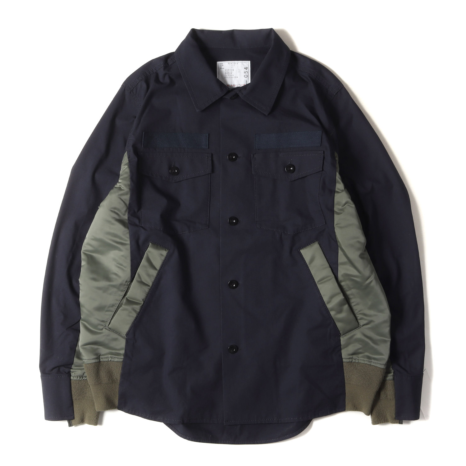 楽天市場】Sacai サカイ シャツ サイズ:4 23SS コットン