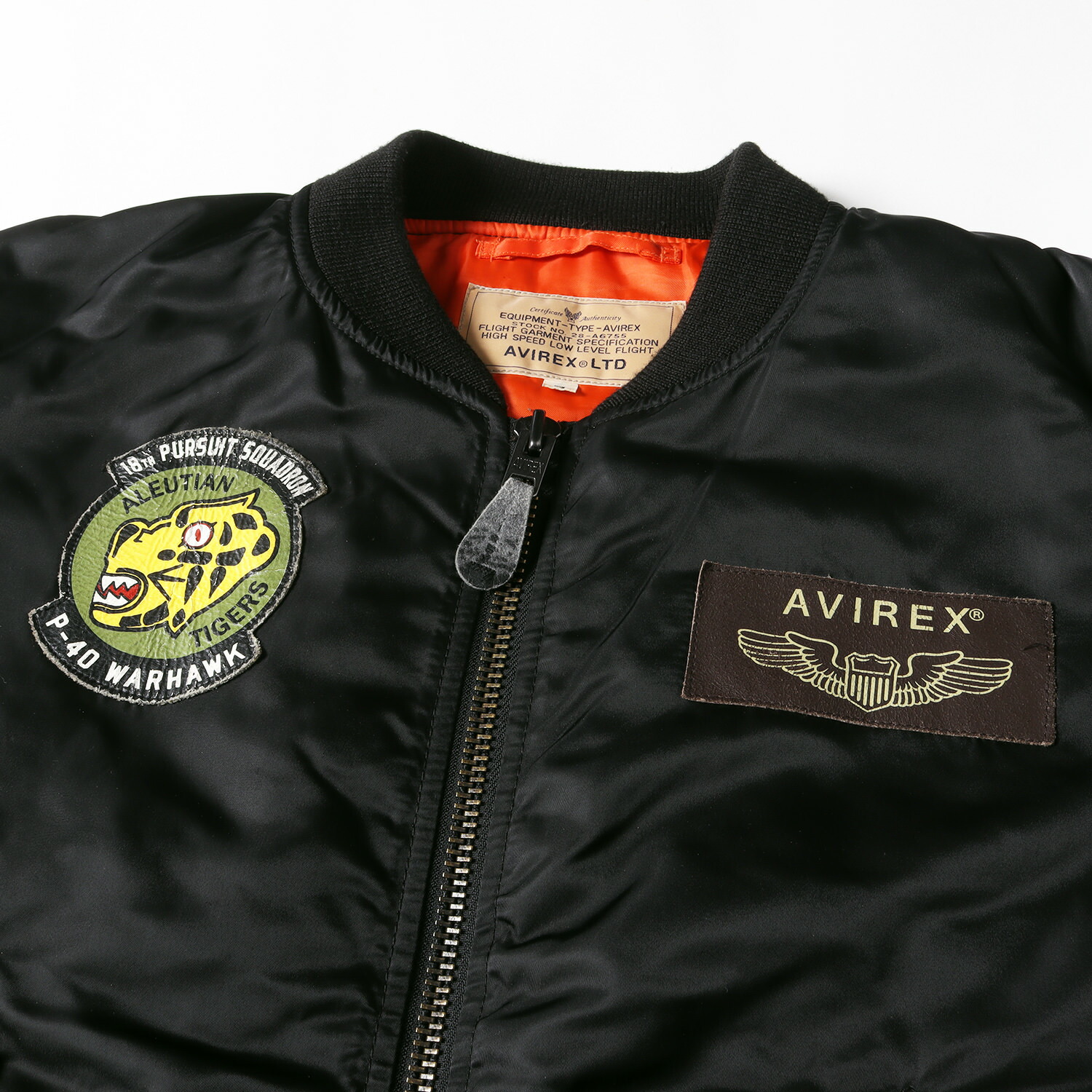 楽天市場】AVIREX アヴィレックス ジャケット サイズ:M P-40 ウォー
