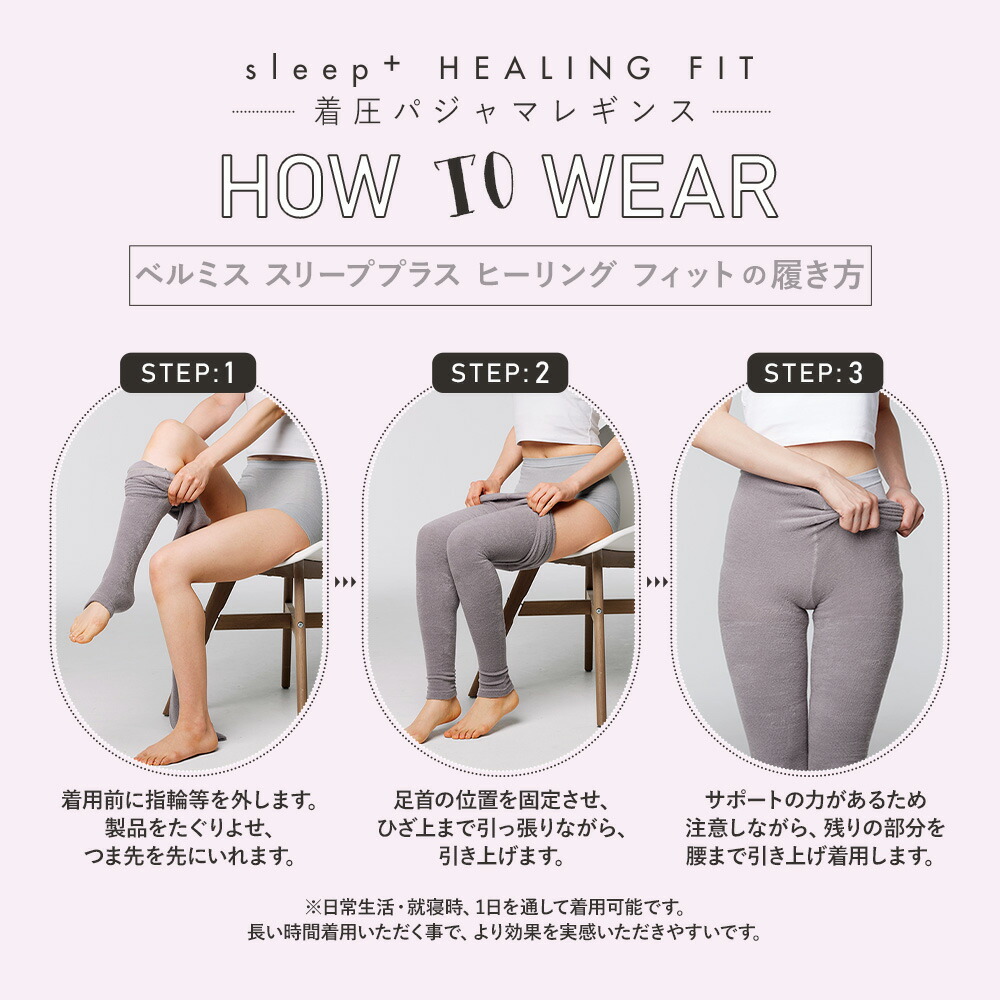 楽天市場】【2/22 10%OFF！】 着圧パジャマ 公式 BELMISE ベルミス