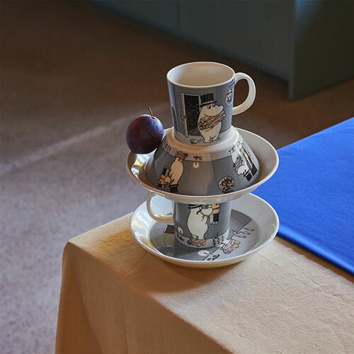 楽天市場】アラビア ムーミンシリーズ マグ 『ムーミンパパ』 グレー