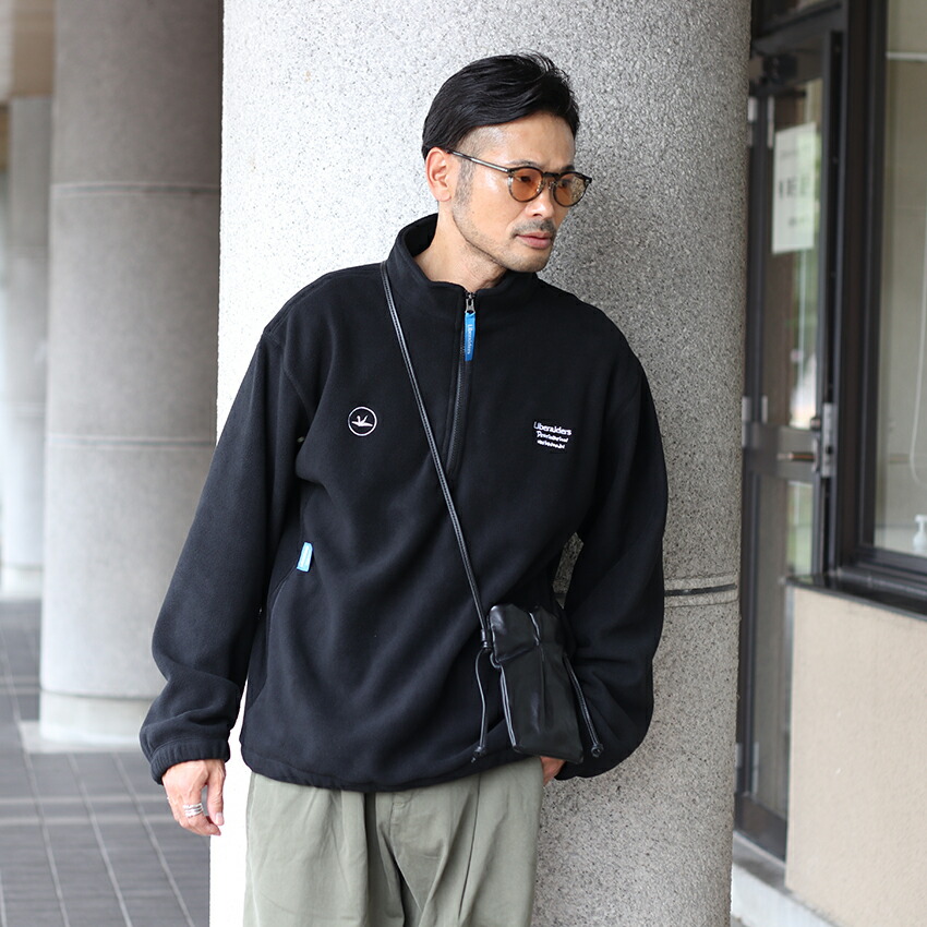 楽天市場】Liberaiders リべレイダース ハーフジップフリースブルゾン