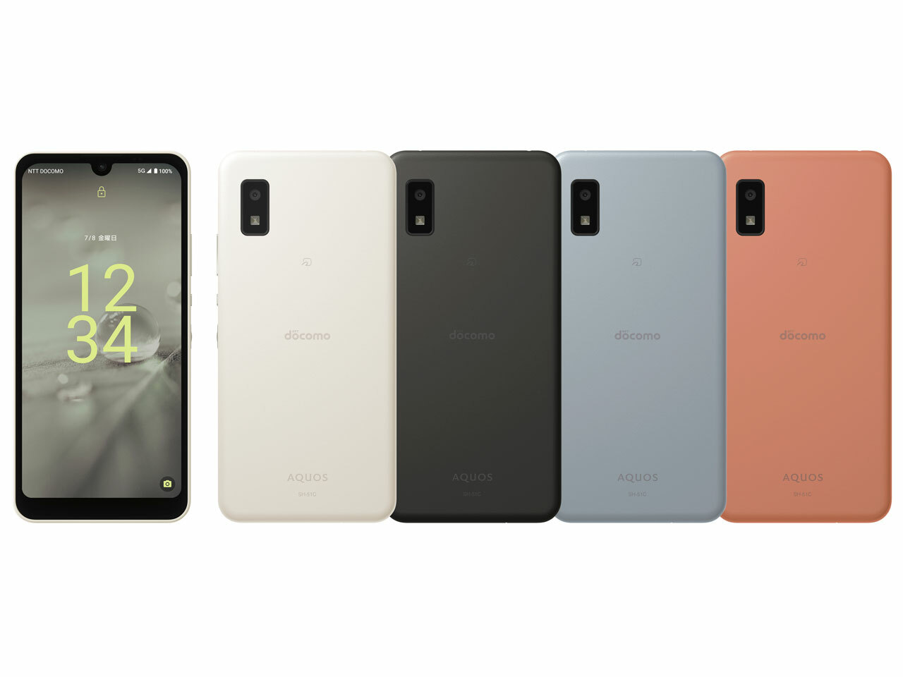 楽天市場】[未使用/SIMフリー] SHARP AQUOS wish2 SH-51C [ブルー