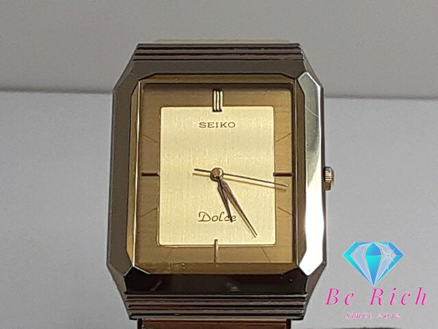楽天市場】セイコー SEIKO ドルチェ メンズ 腕時計 7741-508A スクエア