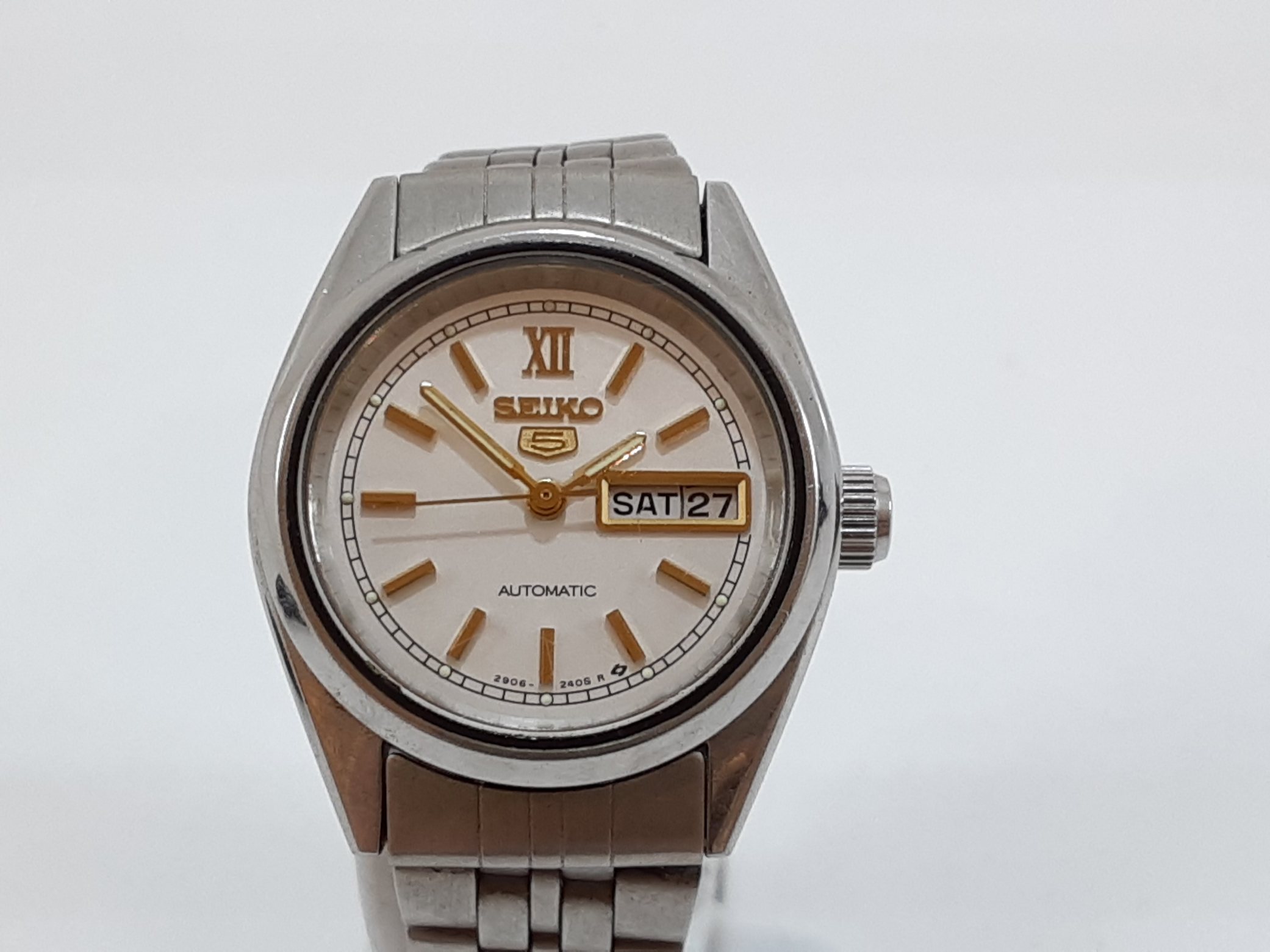 楽天市場】セイコー SEIKO ファイブ 5 2906-0610 自動巻き レディース