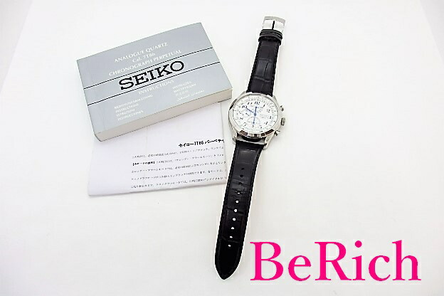 楽天市場】セイコー SEIKO アラーム クロノグラフ パーペチュアル