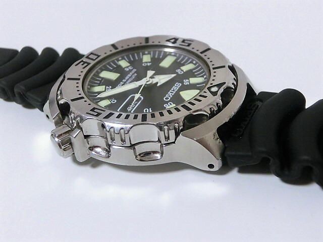 楽天市場】セイコー ブラックモンスター 7S26-0350 ダイバー