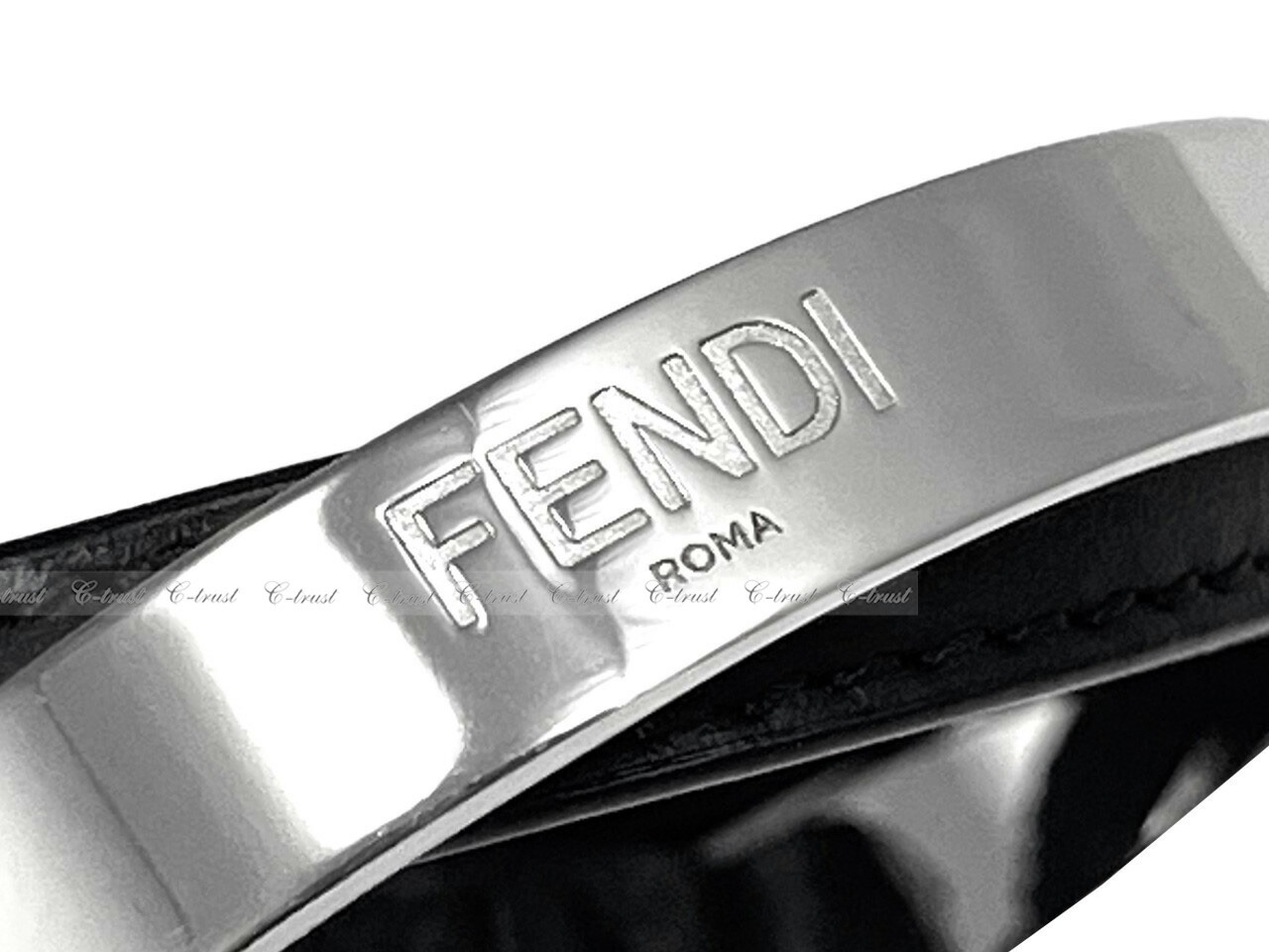 楽天市場】FENDI フェンディ ブレスレット バングル アクセ シルバー