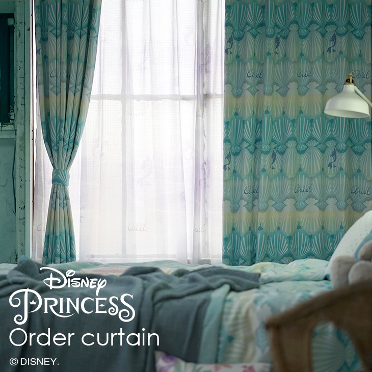 楽天市場】ディズニー プリンセス 遮光 オーダーカーテン PRINCESS