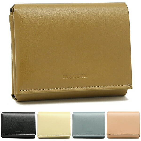 楽天市場】ジルサンダー 三つ折り財布 オリガミ ミニ財布 メンズ JIL