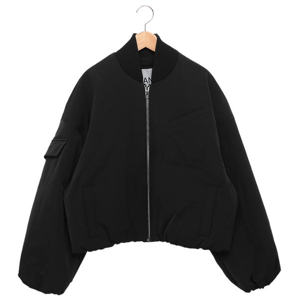 楽天市場】ガニー ブルゾン ブラック レディース GANNI F9180 099