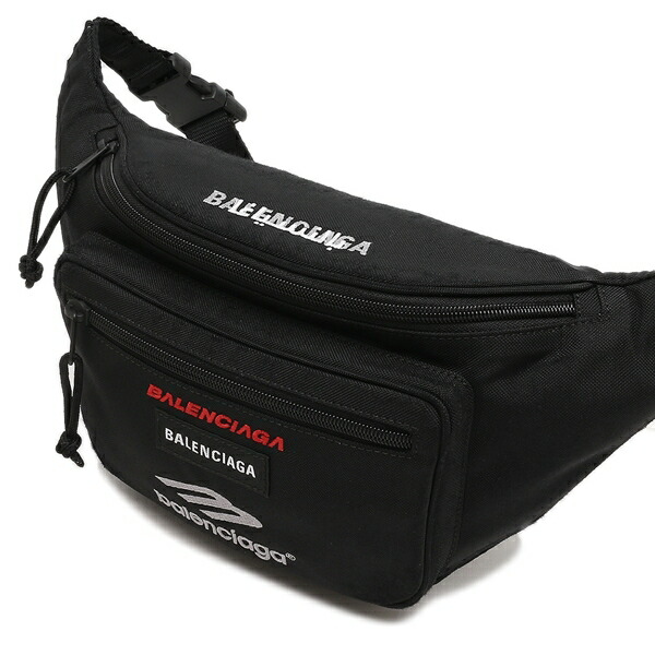 楽天市場】バレンシアガ ボディバッグ ブラック メンズ BALENCIAGA