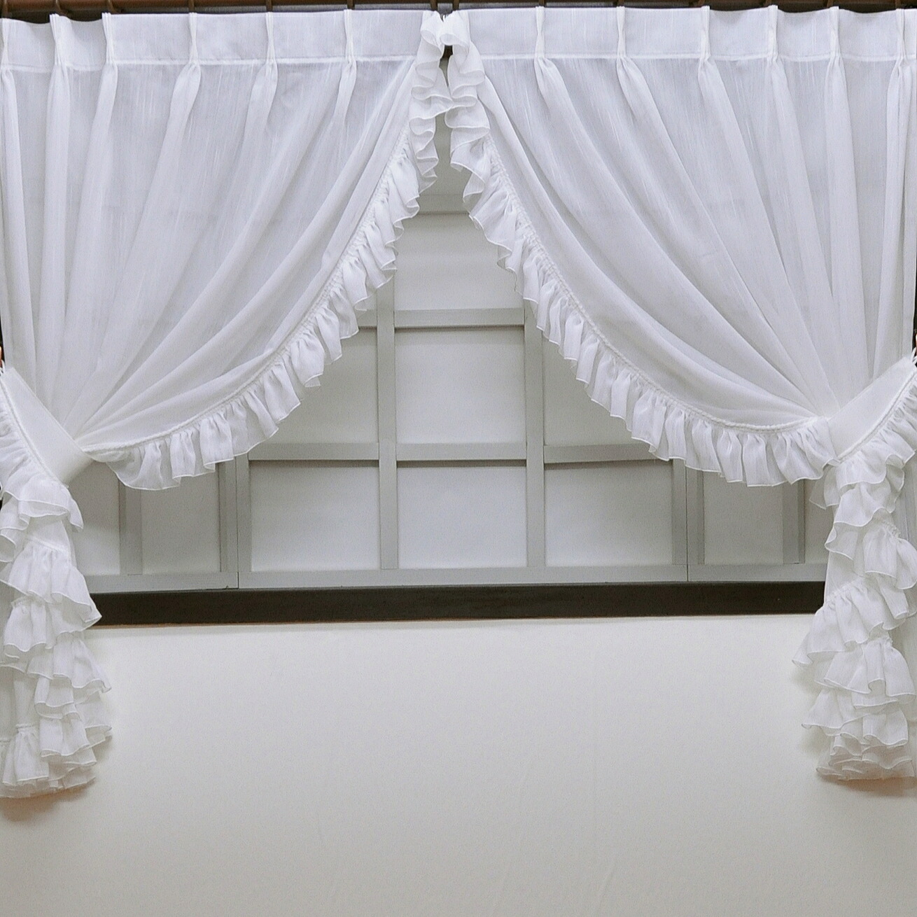 楽天市場】【オーダーサイズ 2枚組・フリルタッセル付き】【日本製