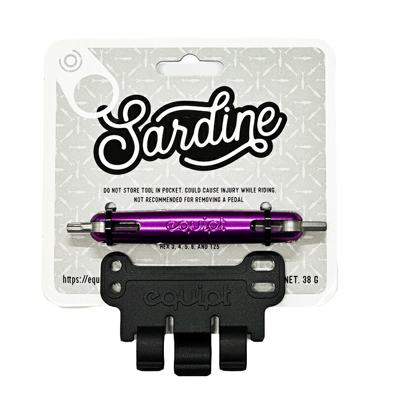 メンテナンス EQUIPT sardine purple メンテナンス EQUIPT sardine