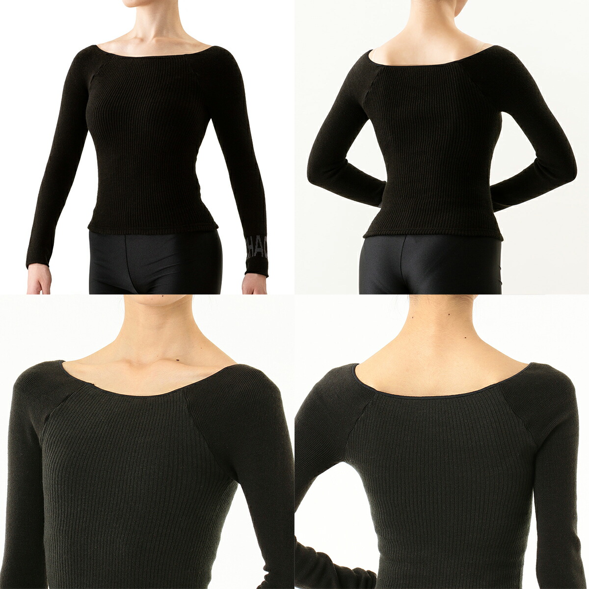 楽天市場】【チャコット 公式(chacott)】2wayニットトップ : Chacott