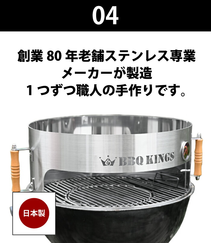楽天市場】バーベキューグリル用 ピザ窯アタッチメント ピザリング