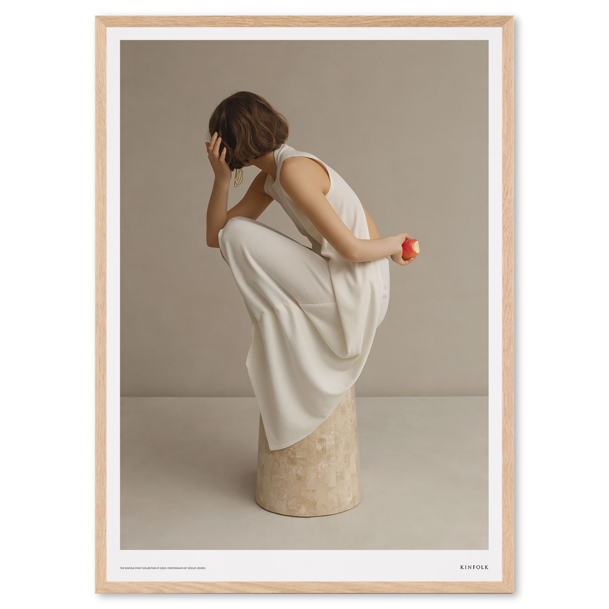 ALIUM × Kinfolk ポスター フレーム付 Podium * Kinfolk x ALIUM, art print by Cecilie Jegsen - The Poster Club