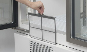 楽天市場】USF-120AT3-B (木目調) ホシザキ リーチイン冷凍ショー