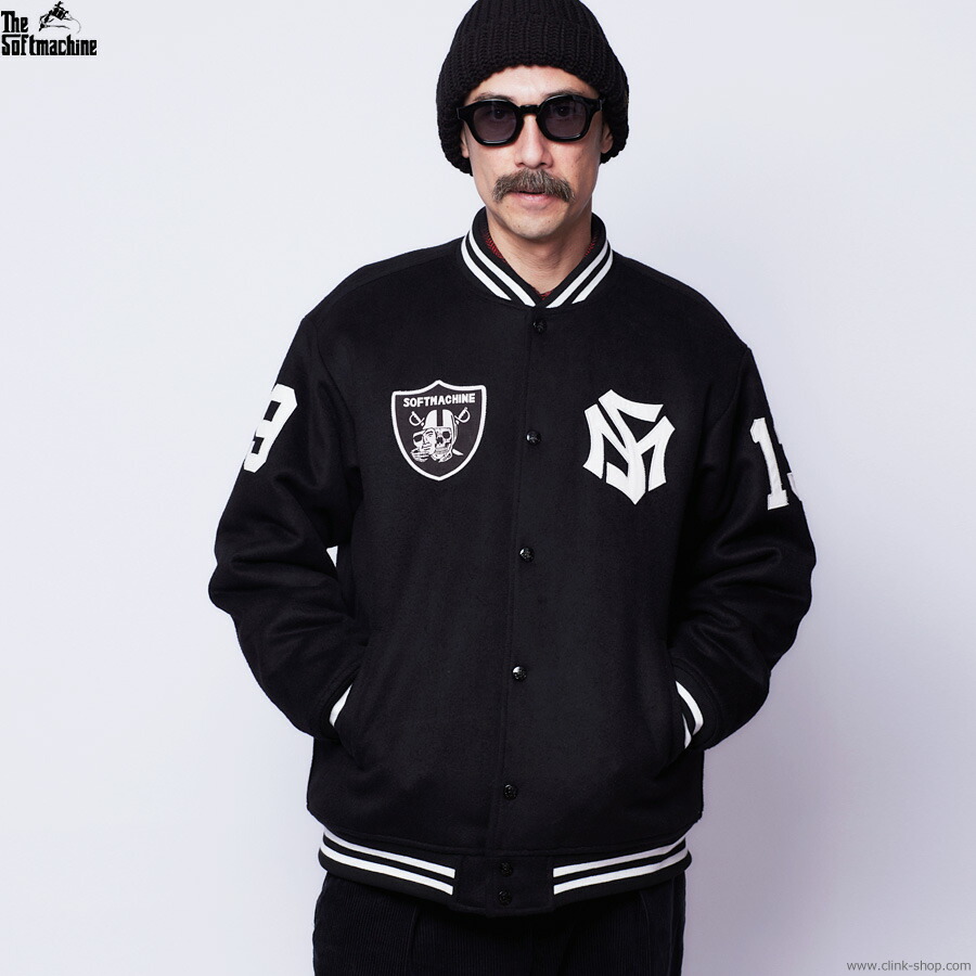 楽天市場】SOFTMACHINE ソフトマシーン スタジアムジャケット メンズ