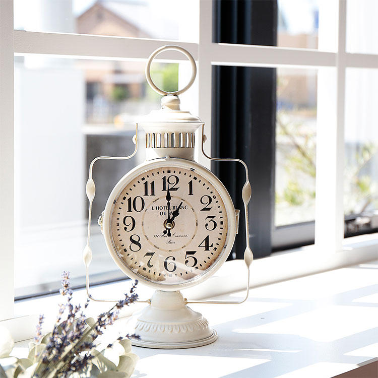 楽天市場】置き時計 キーボックスクロック【置時計 時計 卓上