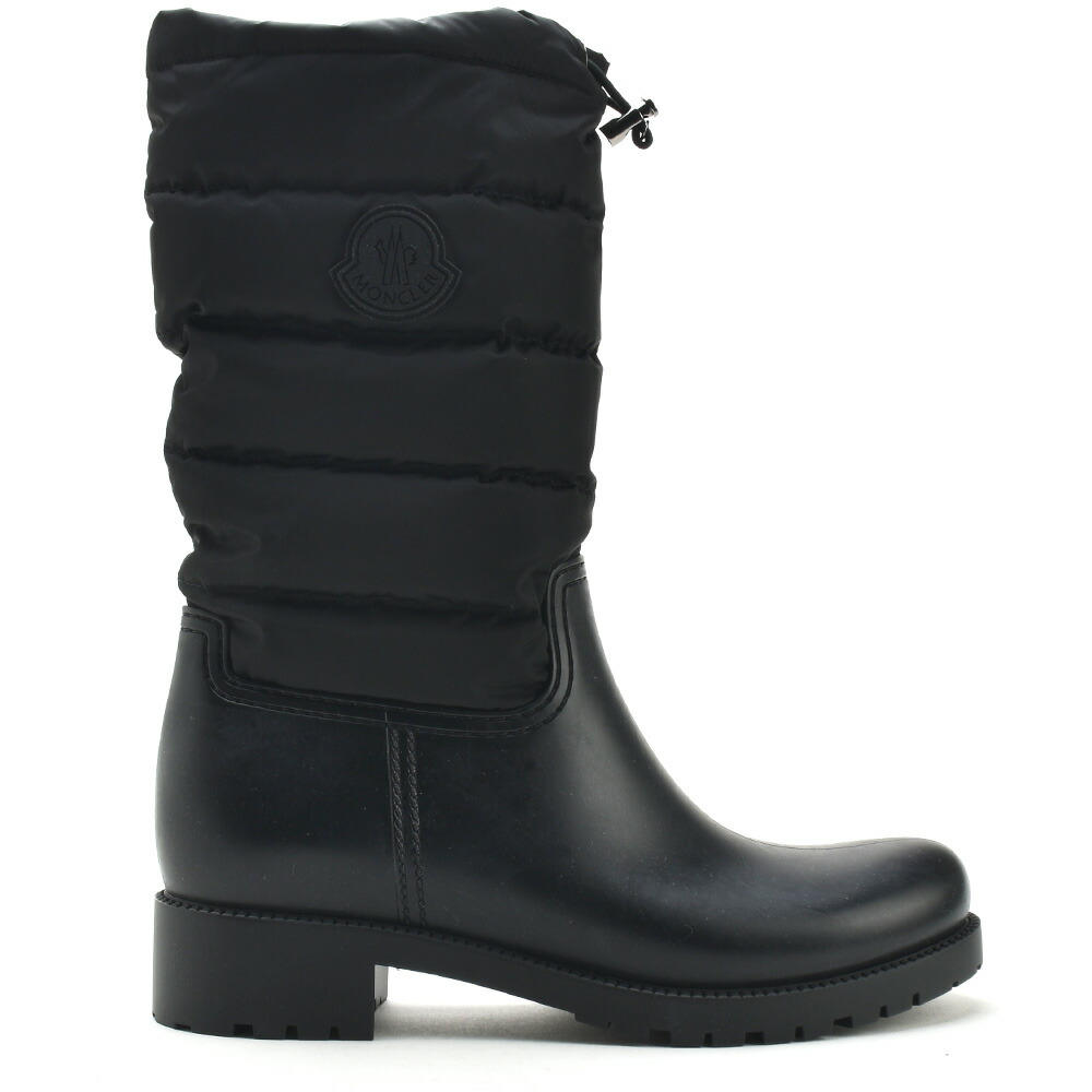 楽天市場】モンクレール moncler レインブーツ ブラック レディース