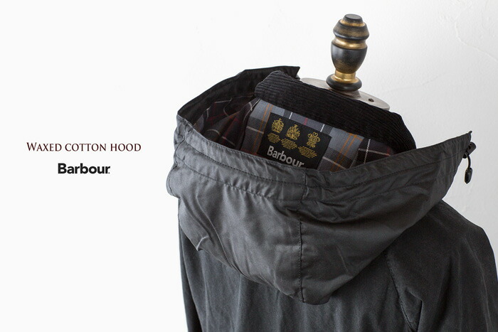 楽天市場】バブアー フード Barbour ワックスド オイルド コットン