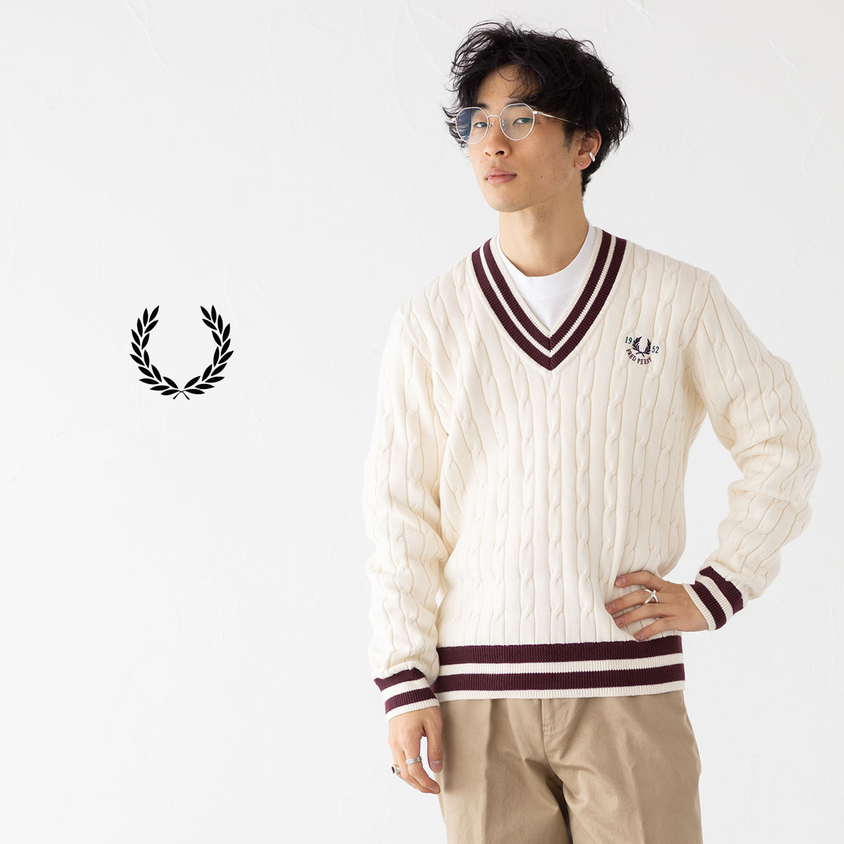 楽天市場】FRED PERRY フレッドペリー チルデン セーターの通販