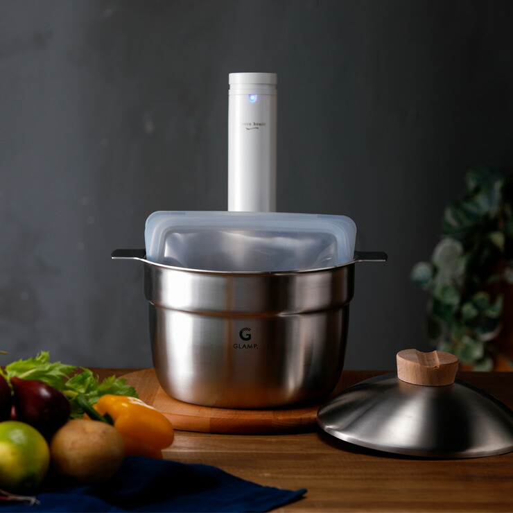 楽天市場】GLAMP. グランプ マルチポット 16cm 3合炊き IH対応 宮崎