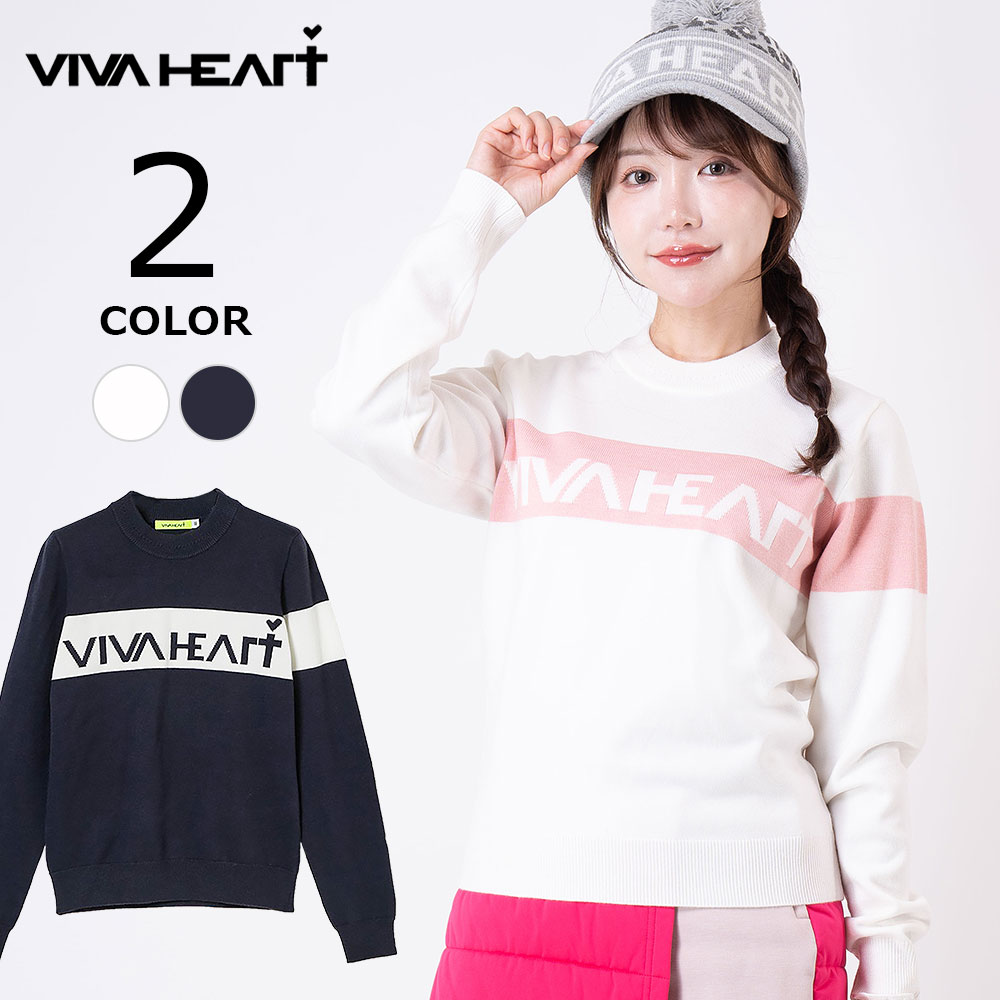 楽天市場】【送料無料】ゴルフウェア レディース VIVA HEART 長袖
