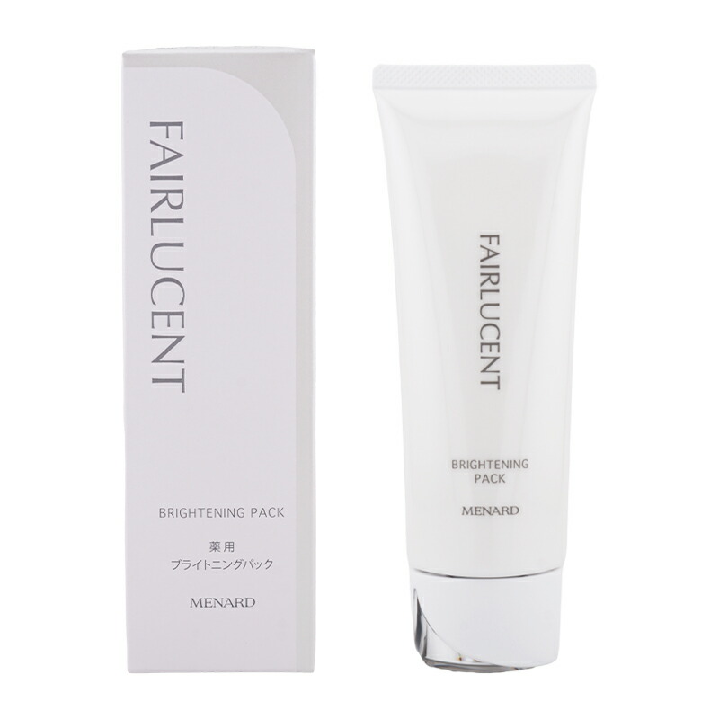 メナード MENARD フェアルーセント 薬用ブライトニングパック 110g」の